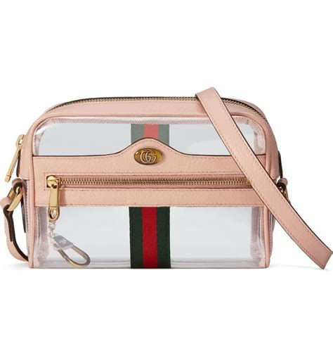 transparent bag gucci|gucci ophidia transparent bag.